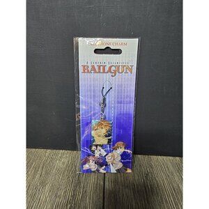 A Certain Scientific Railgun Railgun Cellphone Charm Misaka Mikoto